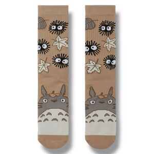 Studio Ghibli My Neighbor Totoro Soot Sprites Crew Socks